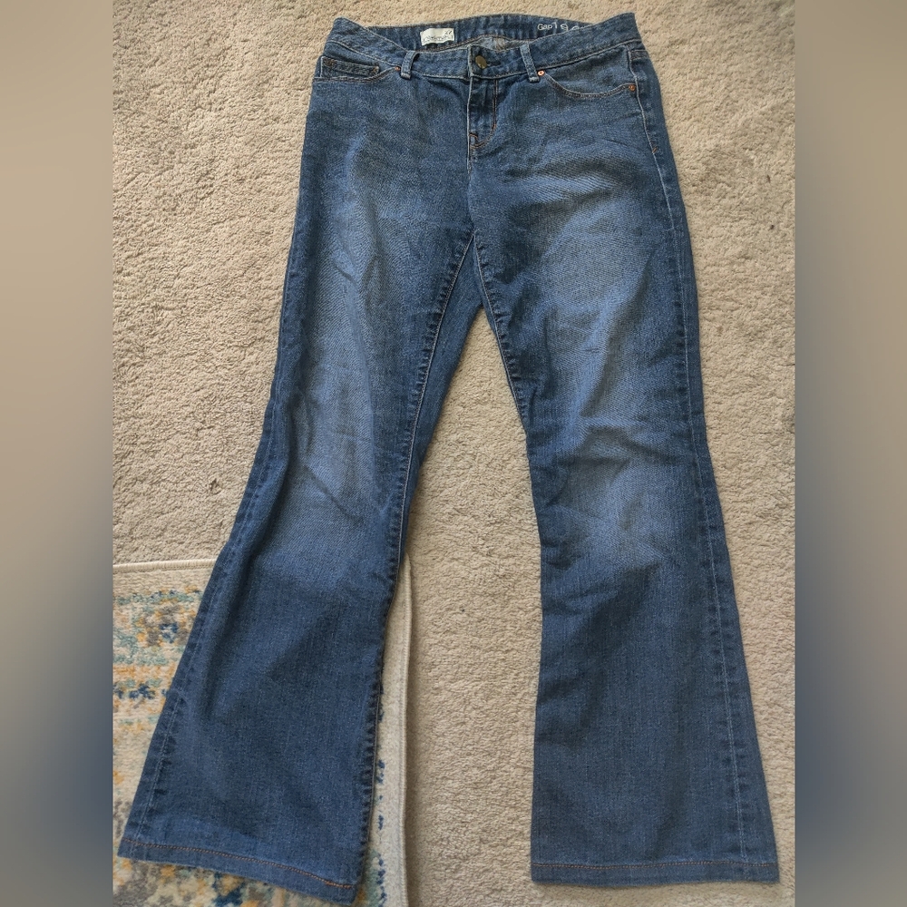 GAP Women's Flare Jeans in Blue